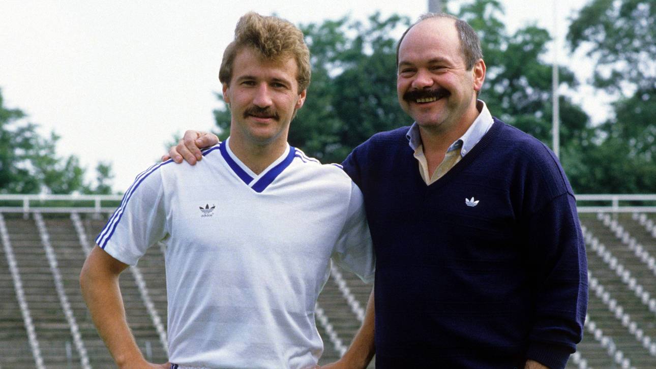 Fritz Walter (l.) war Klaus Schlappners verlässlichster Torjäger bei Waldhof