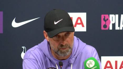 Jürgen Klopp musste mit dem FC Liverpool nach einem Eigentor in letzter Spielminute eine bittere 1:2-Niederlage gegen Tottenham hinnehmen. Dennoch hatte der Trainer nach der Partie Grund zur Freude.
