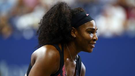 Serena Williams steht in der zweiten Runde der US Open