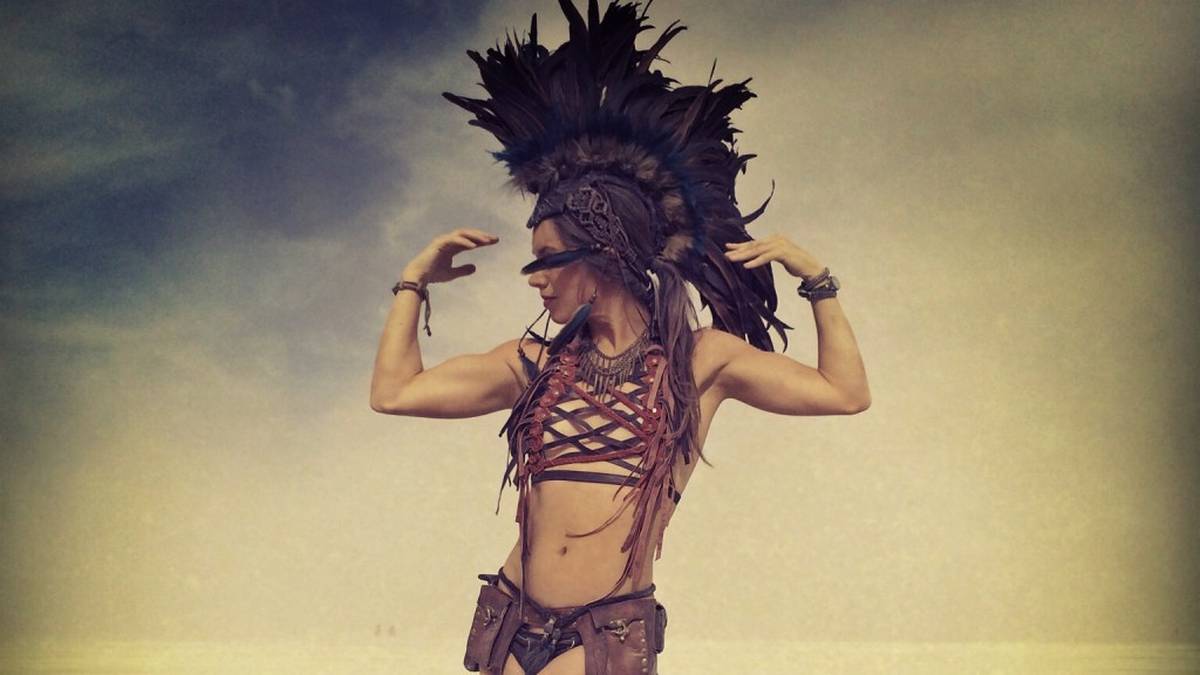 So wie hier beim Burning Man Festival in der Wüste von Nevada...