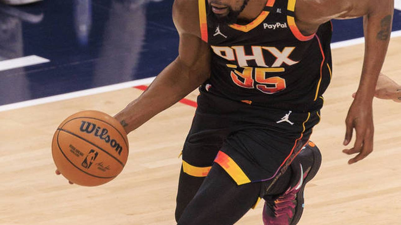 Kevin Durant verletzte sich gegen die Spurs