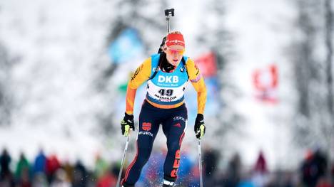 Denise Herrmann stürmte in Oberhof bis auf den fünfte Platz