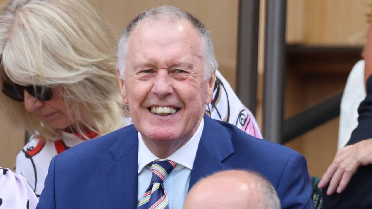 Sir Geoff Hurst als Ehrengast beim Wimbledon-Turnier 2026