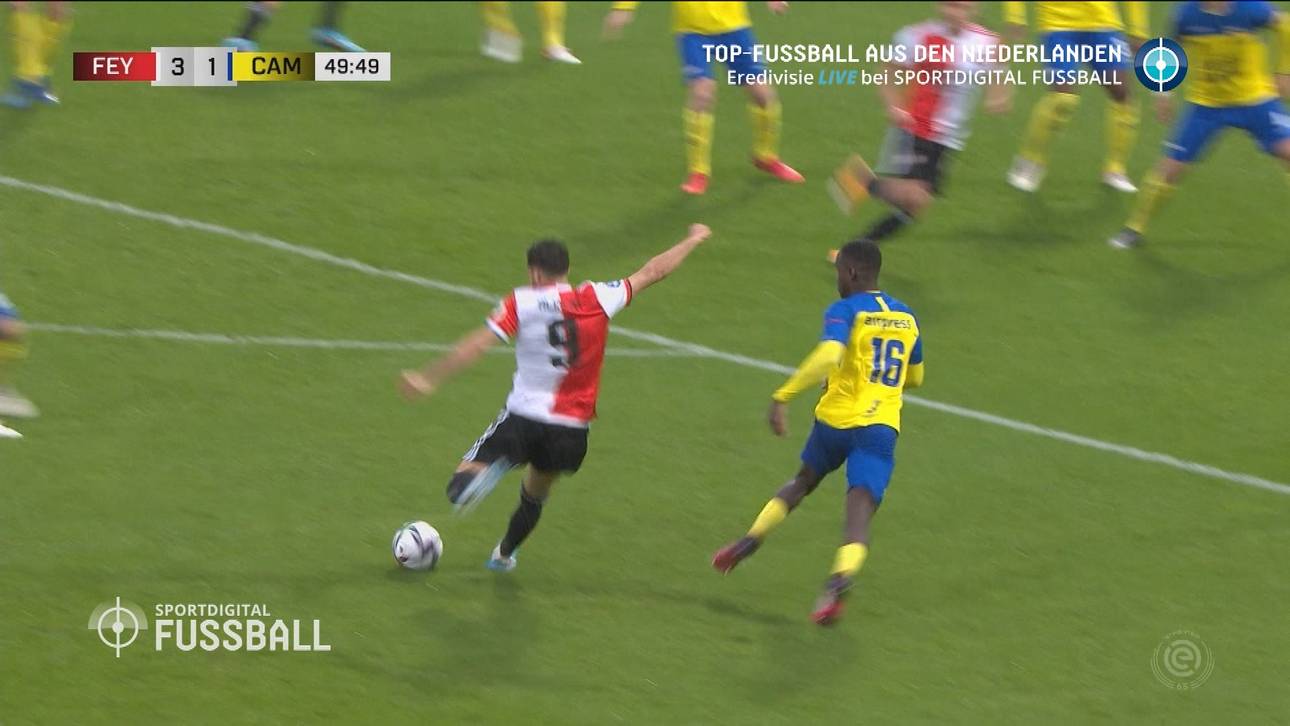 Traumtor-Spektakel! Feyenoord mit gleich zwei Weitschuss-Krachern