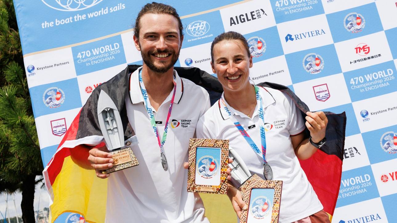 Deutsche Segler holen WM-Silber