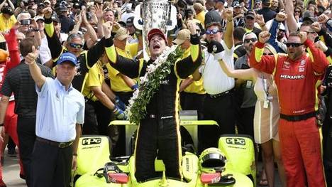 Bei seinem achten Antreten hat Simon Pagenaud das Indy 500 gewonnen