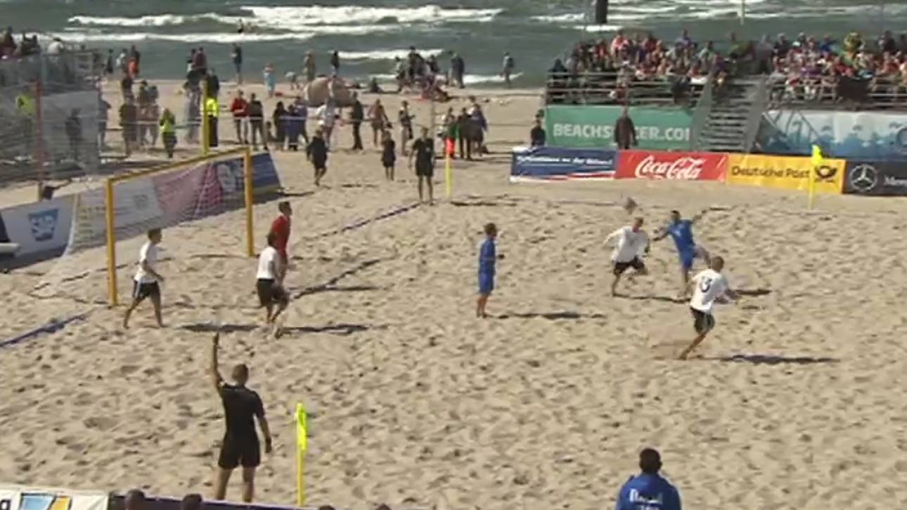 Beachsoccer-Team verpasst Sieg