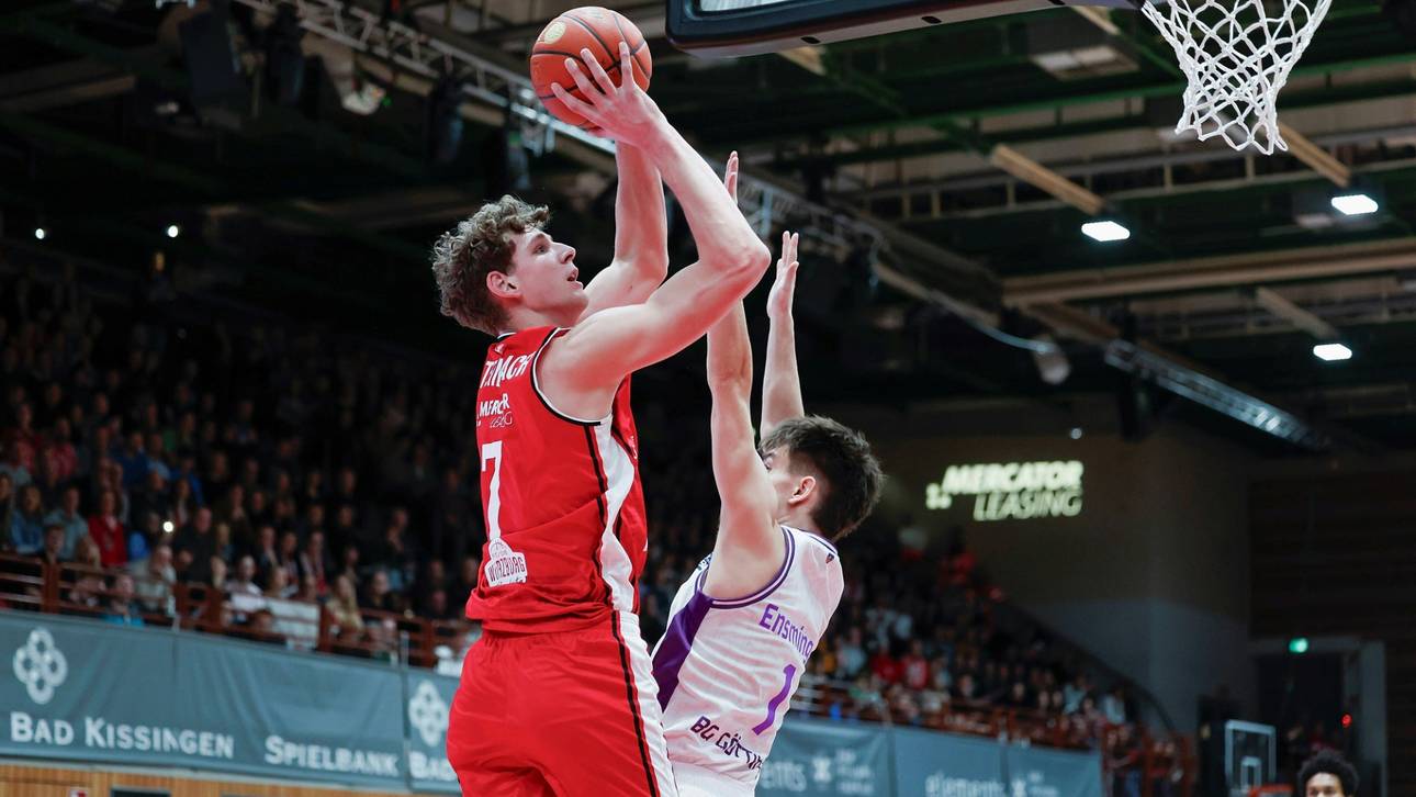 Würzburg klettert auf Platz zwei