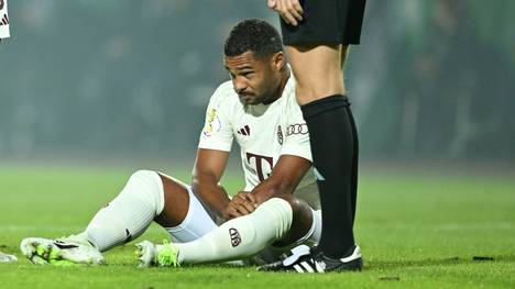 Serge Gnabry musste früh vom Platz