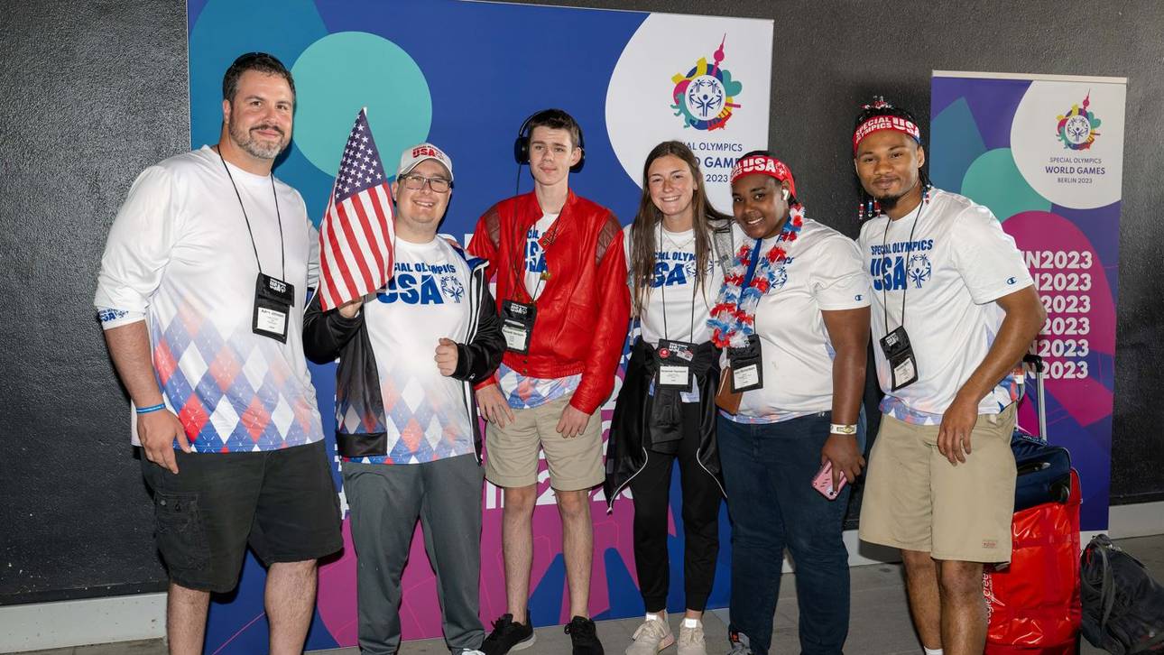 US-Athleten in Berlin eingetroffen