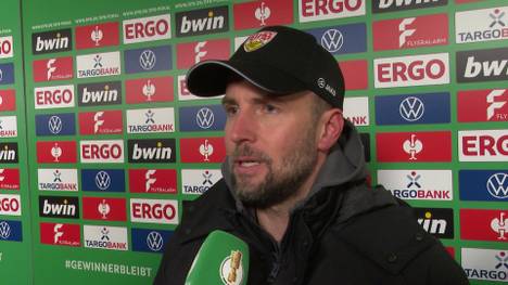 Sebastian Hoeneß ist nach dem Viertelfinaleinzug voll des Lobes für seine Mannschaft. Ganz besonders für zwei DFB-Kandidaten.