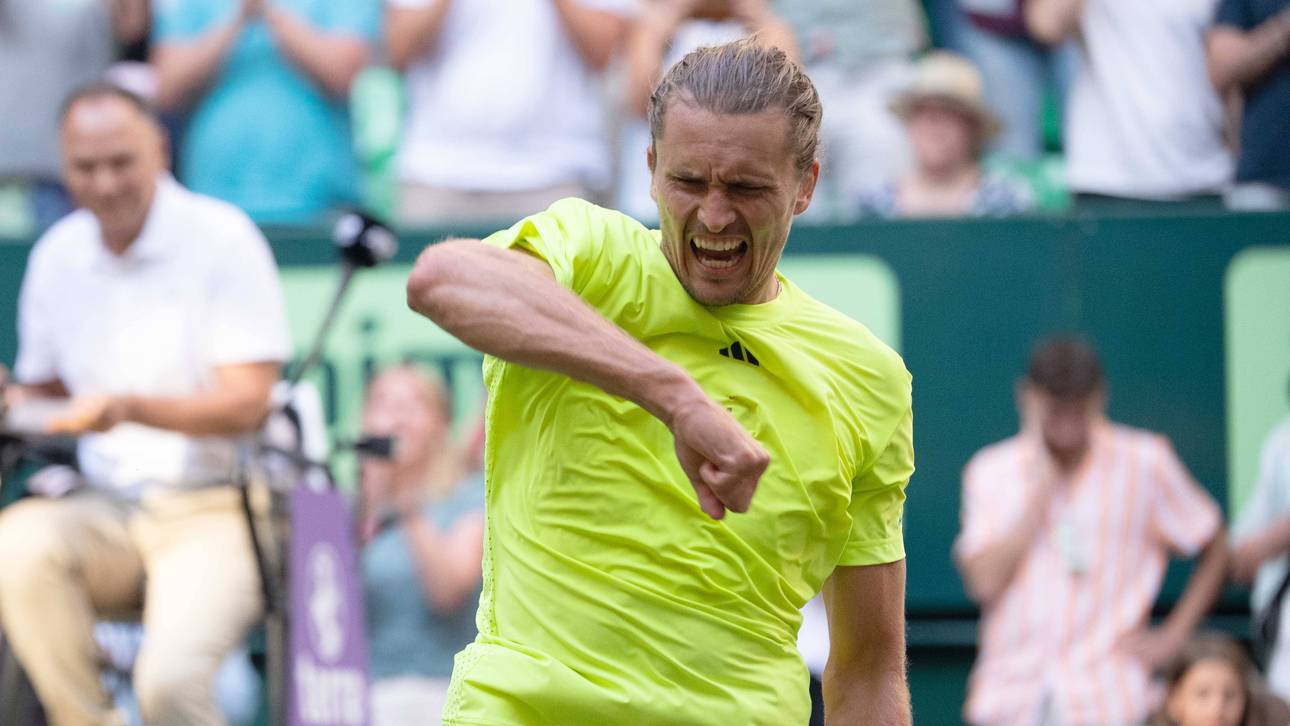 Große Emotionen bei Zverev