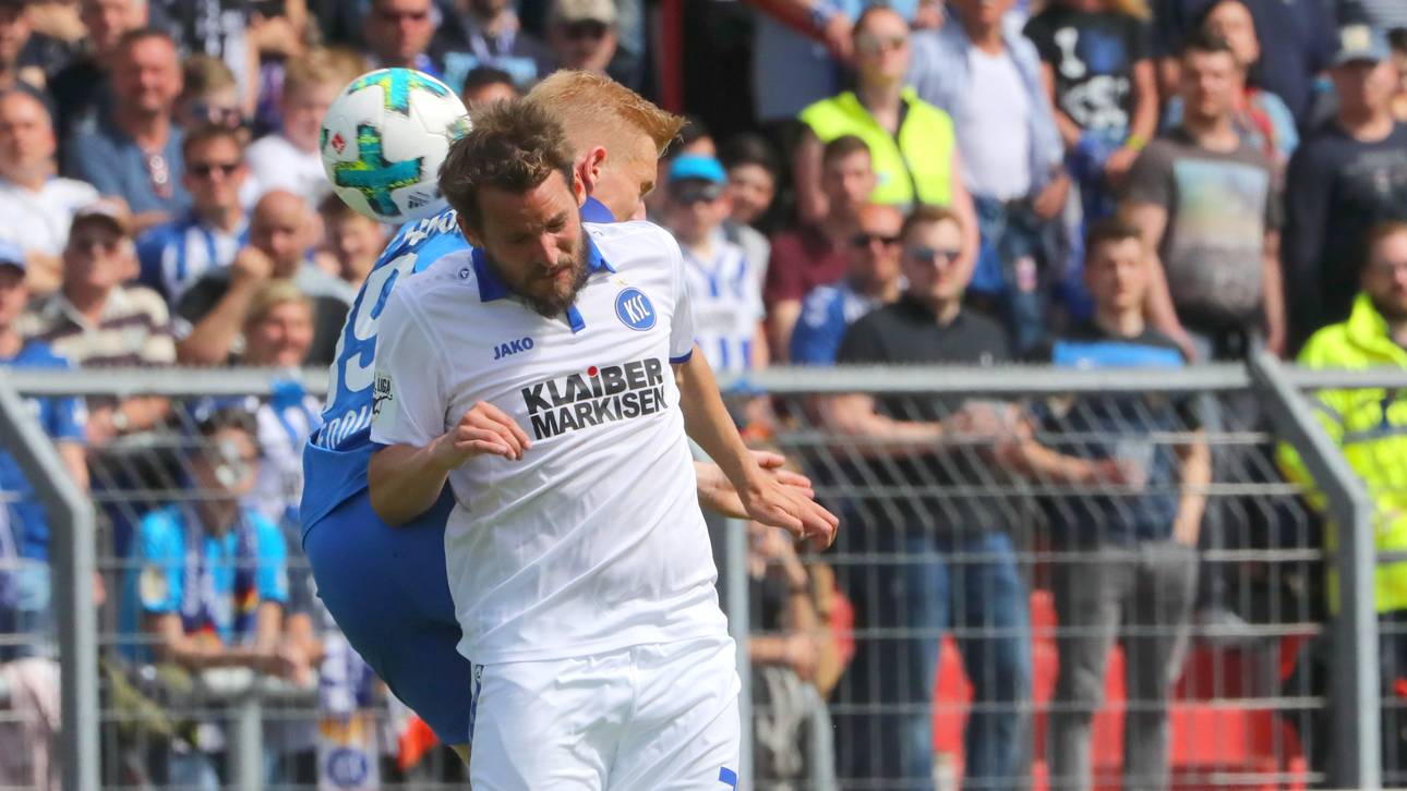 KSC springt nach Sieg auf Rang drei