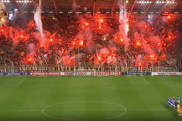 Pyro-Wahnsinn im DFB-Pokal