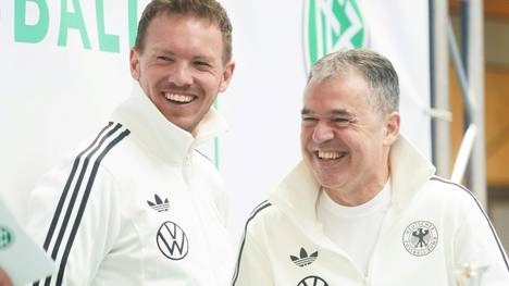 Andreas Rettig (r.) und Julian Nagelsmann