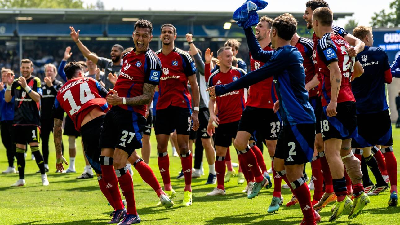 „Richtig Bock aufs Finale“: HSV dem Aufstieg ganz nah