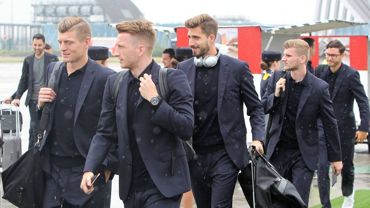 Alle Infos zum Abflug des DFB-Teams