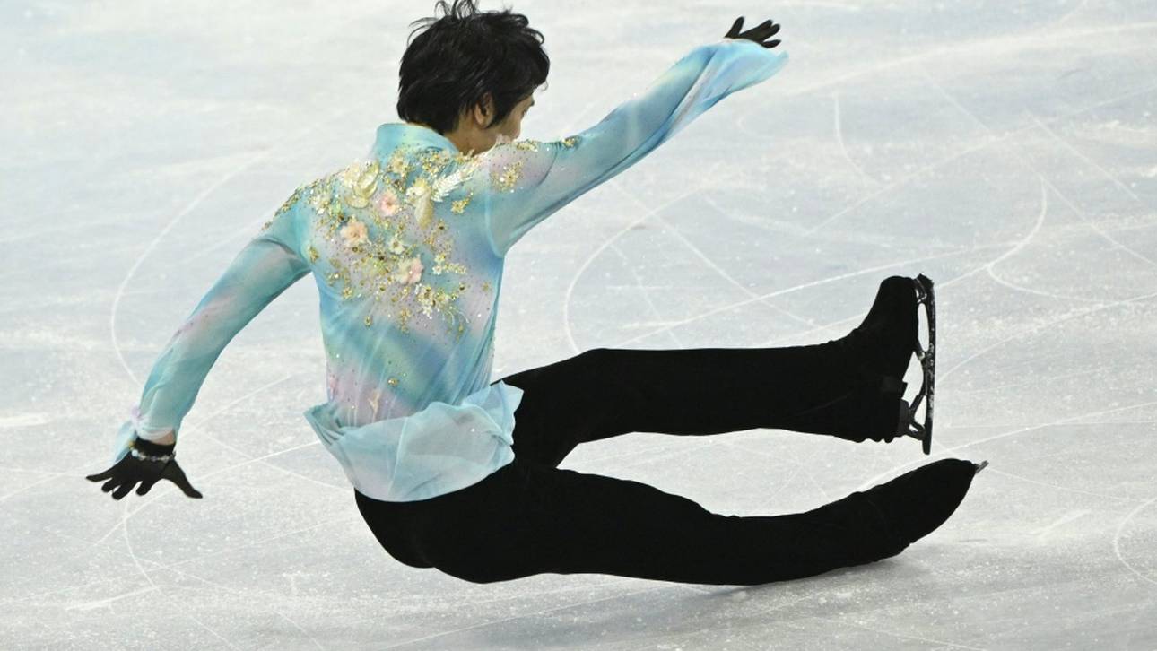 Weltpremiere? Hanyu misslingt irrer Sprung