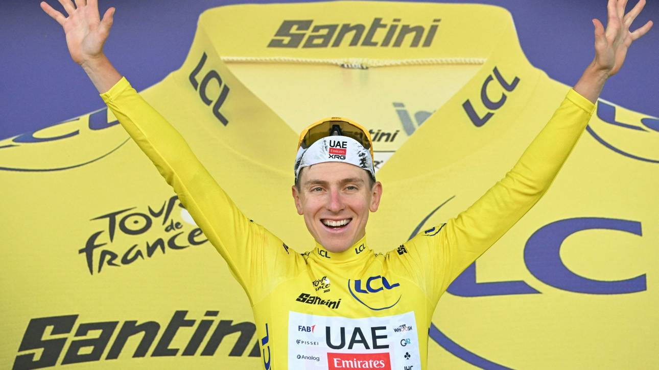 Evenepoel verhilft Pogacar zu Gelb