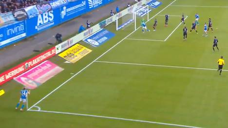 Die Highlights der Partie Hansa Rostock - MSV Duisburg aus der 3. Liga im Video.