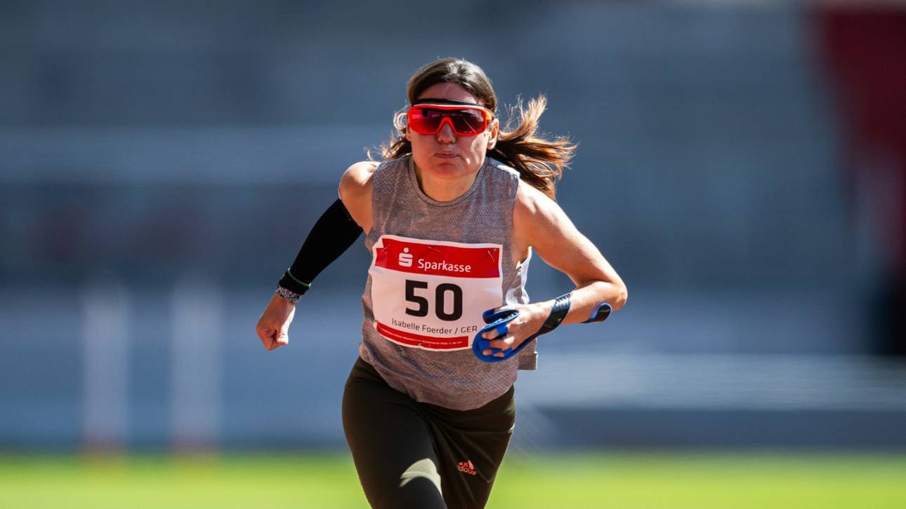 Foerder über 100 m Achte – Menje zieht ins Finale ein