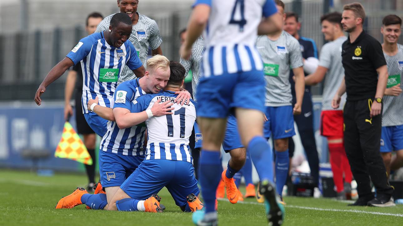 Hertha folgt Schalke ins U19-Finale