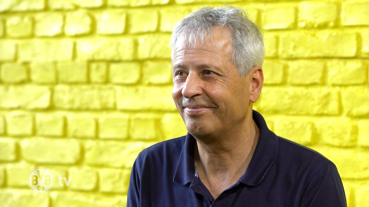 Lucien Favre spricht im BVB-Feiertagsmagazin über die Verpflichtung von Meunier
