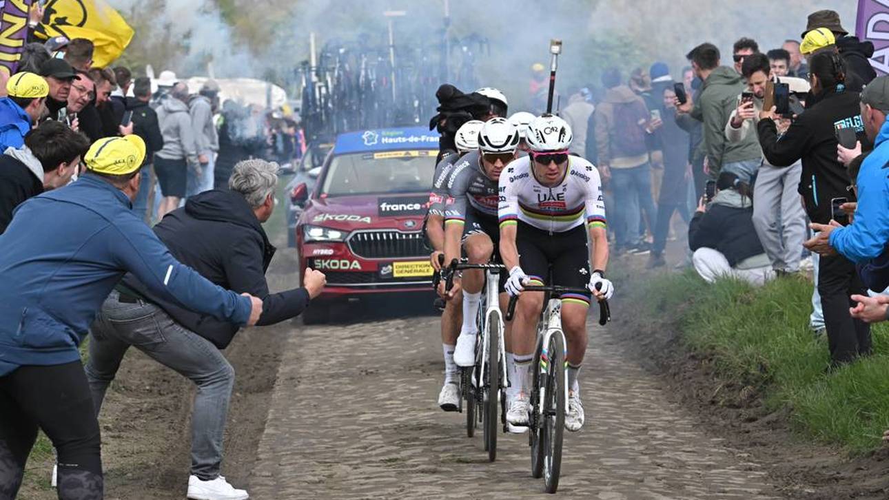 Pogacar-Drama bei Paris-Roubaix