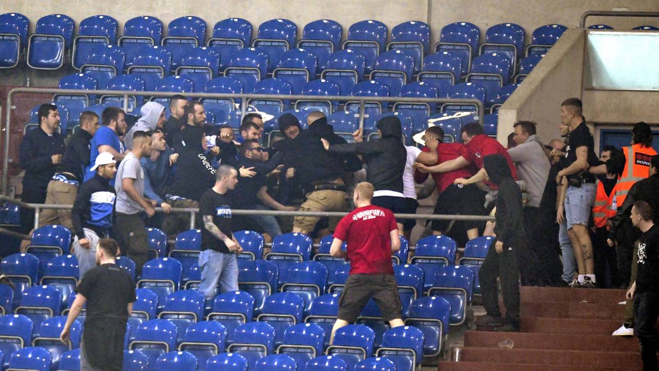 Wilde Prügelei bei Pokal-Halbfinale