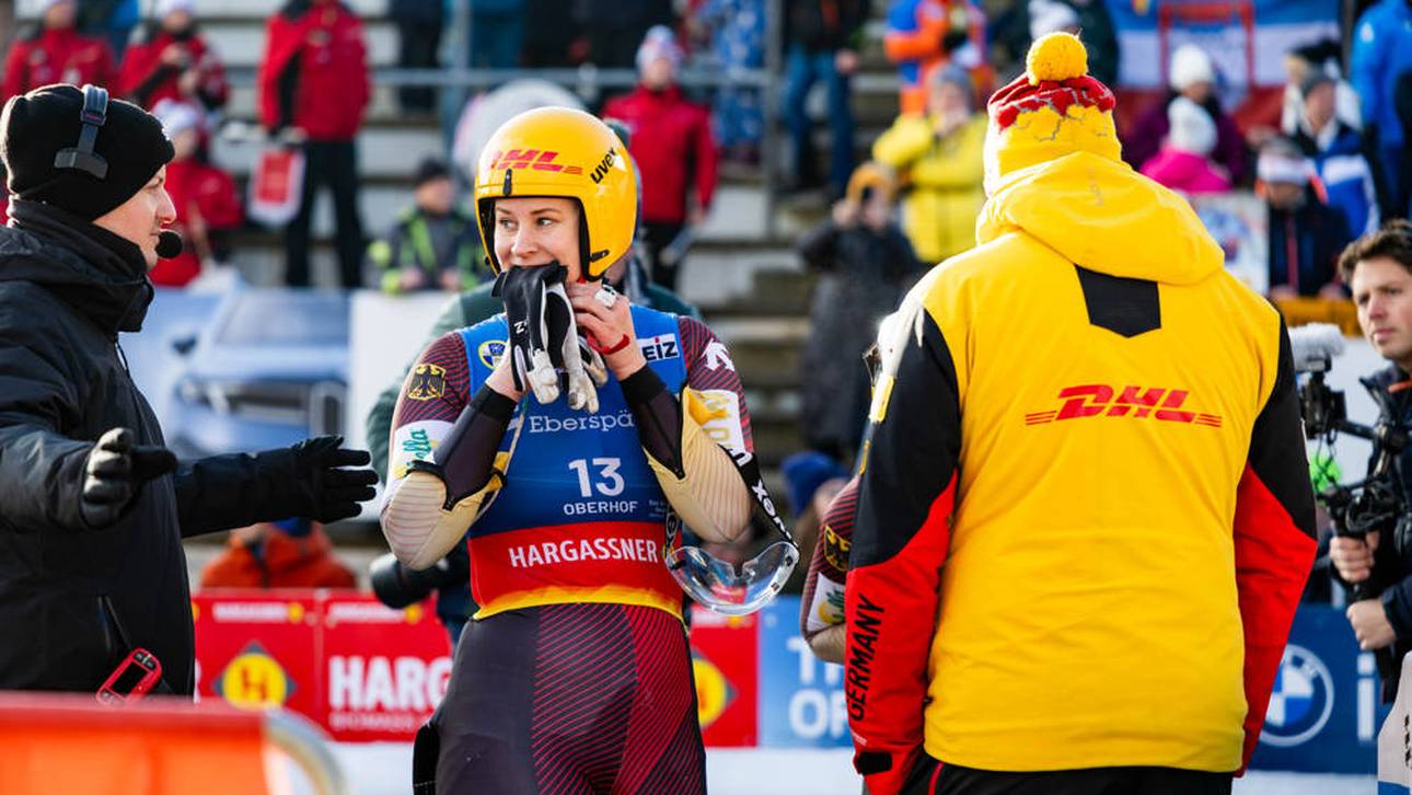 Dajana Eitberger erlebte einen gebrauchten Tag in Oberhof