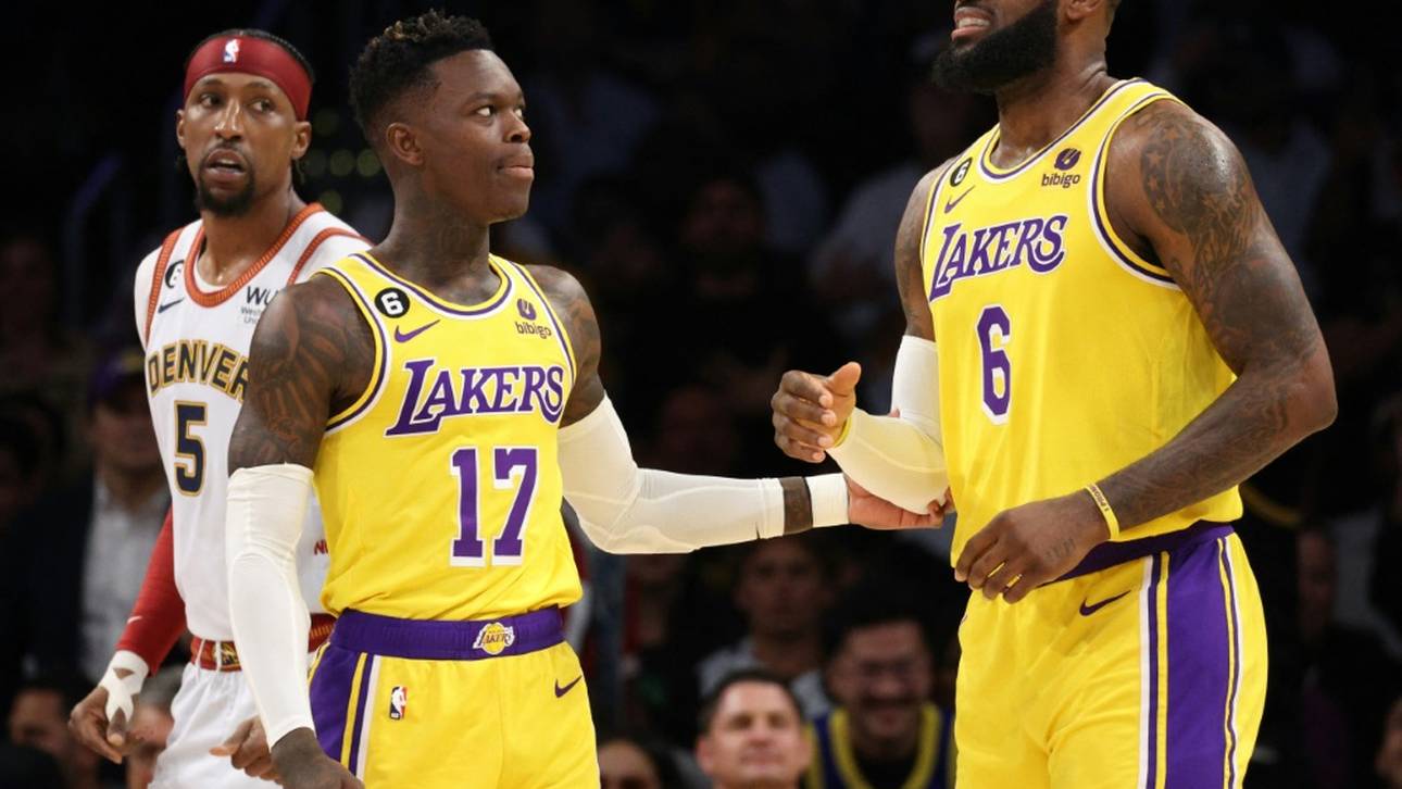 0:4 gegen Denver: Aus für Schröder und die Lakers