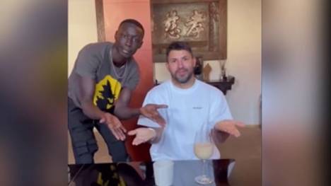 Kun Agüero musste in der vergangenen Saison seine Karriere als Profi-Fußballer beenden. Jetzt mutiert er gemeinsam mit Influencer Khaby zum TikTok-Star. 
