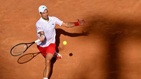 Novak Djokovic steht im Finale der Italian Open