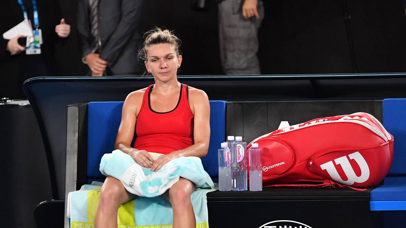 Halep nach Finale ins Krankenhaus