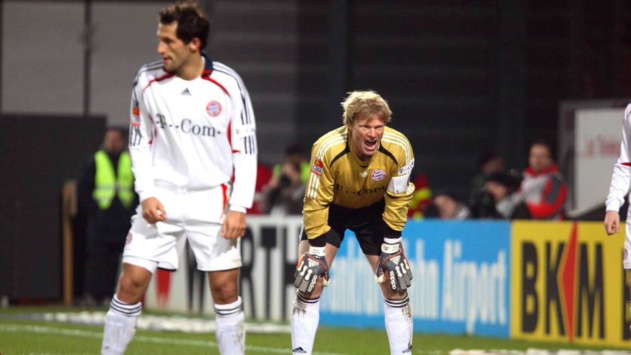 Hasan Salihamidzic und Oliver Kahn im Jahr 2007