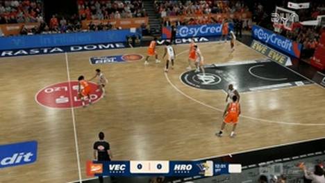 Spiel Highlights zu RASTA Vechta - ROSTOCK SEAWOLVES