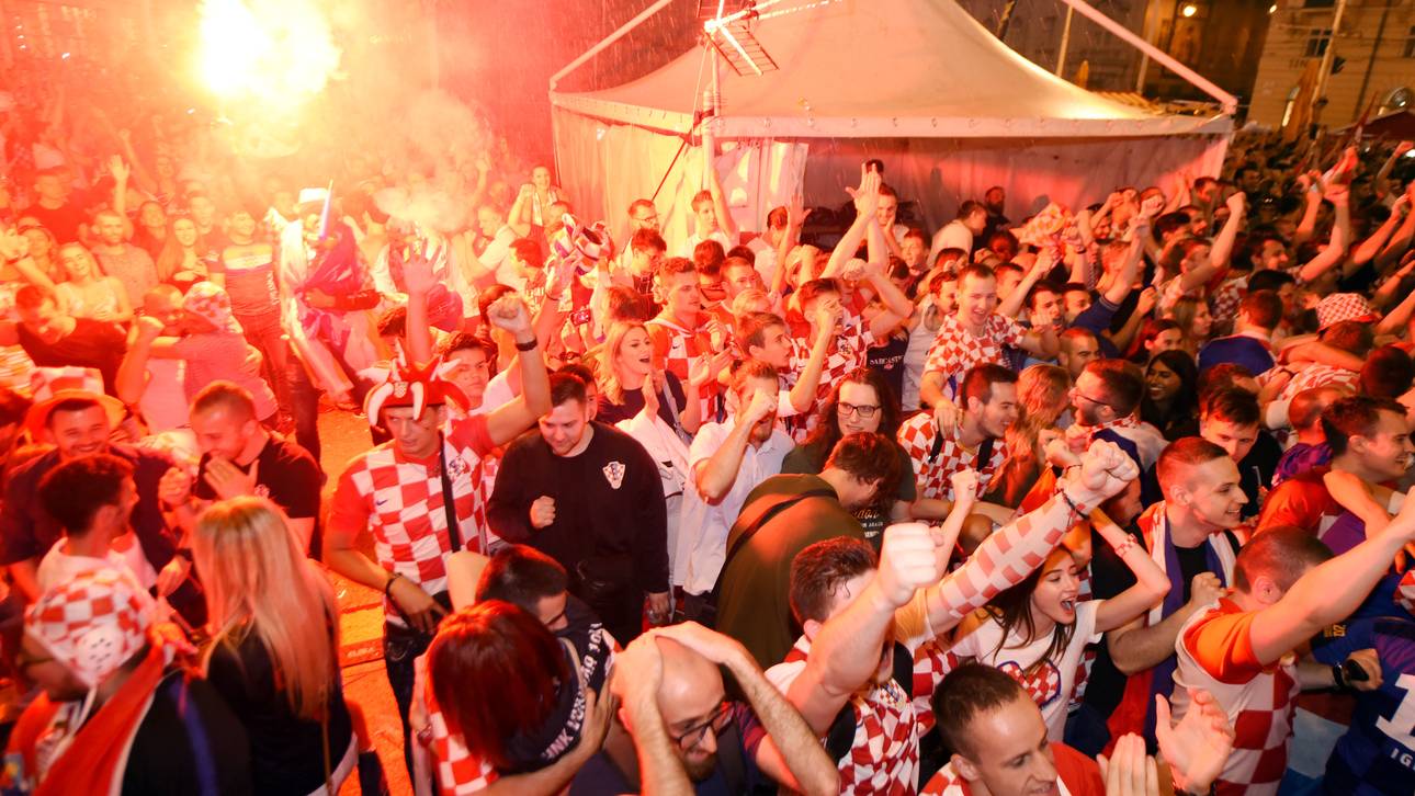 Krawalle nach Kroaten-Sieg