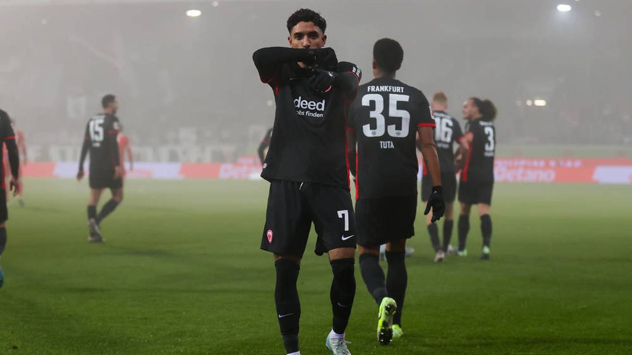 Eintracht bleibt Bayern auf den Fersen