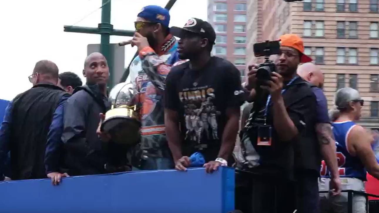 „Größer als Silvester“ – So feiert New York seine Knicks