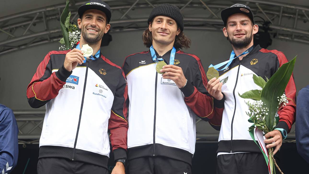 EM-Triumph! Gold für Kajak-Männer