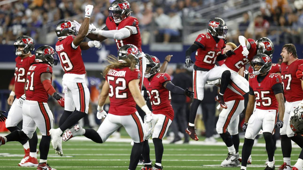 NFL: Buccaneers feiern ersten Saisonsieg