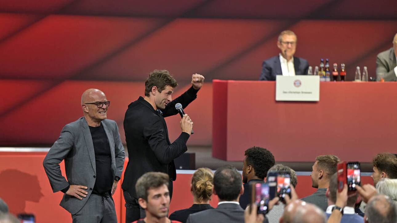 Bizarre Szene bei Müller-Rede