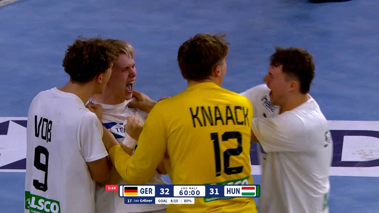 Ekstase! Deutscher Last-Second-Wahnsinn | U19 Handball-WM