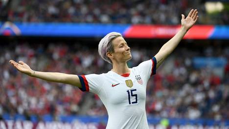 Rapinoe ist zweimalige Weltmeisterin