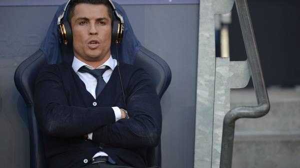 Cristiano Ronaldo verpasst die Partie in Manchester angeschlagen