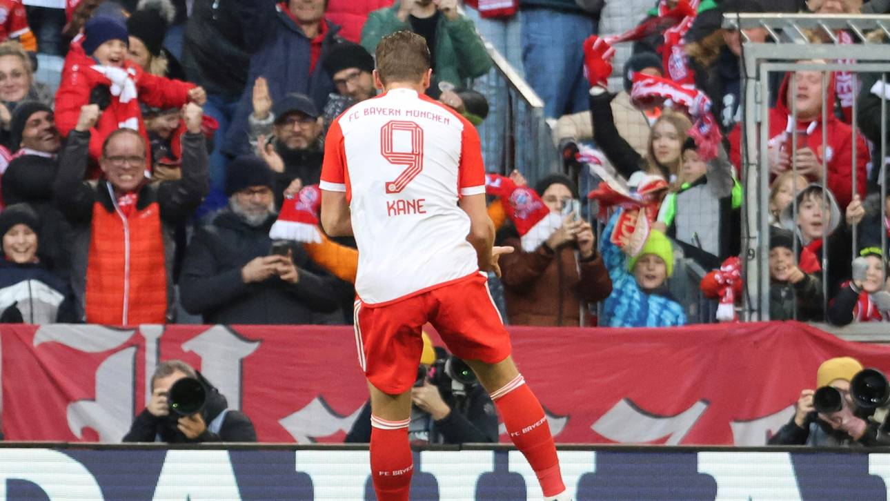 Kane-Doppelpack: Bayern mit Zittersieg gegen Heidenheim