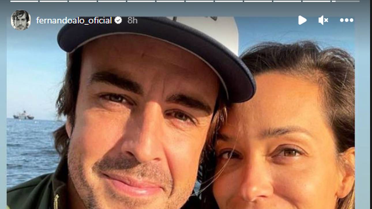 Fernando Alonso verkündet seine Trennung von Andrea Schlager auf Instagram