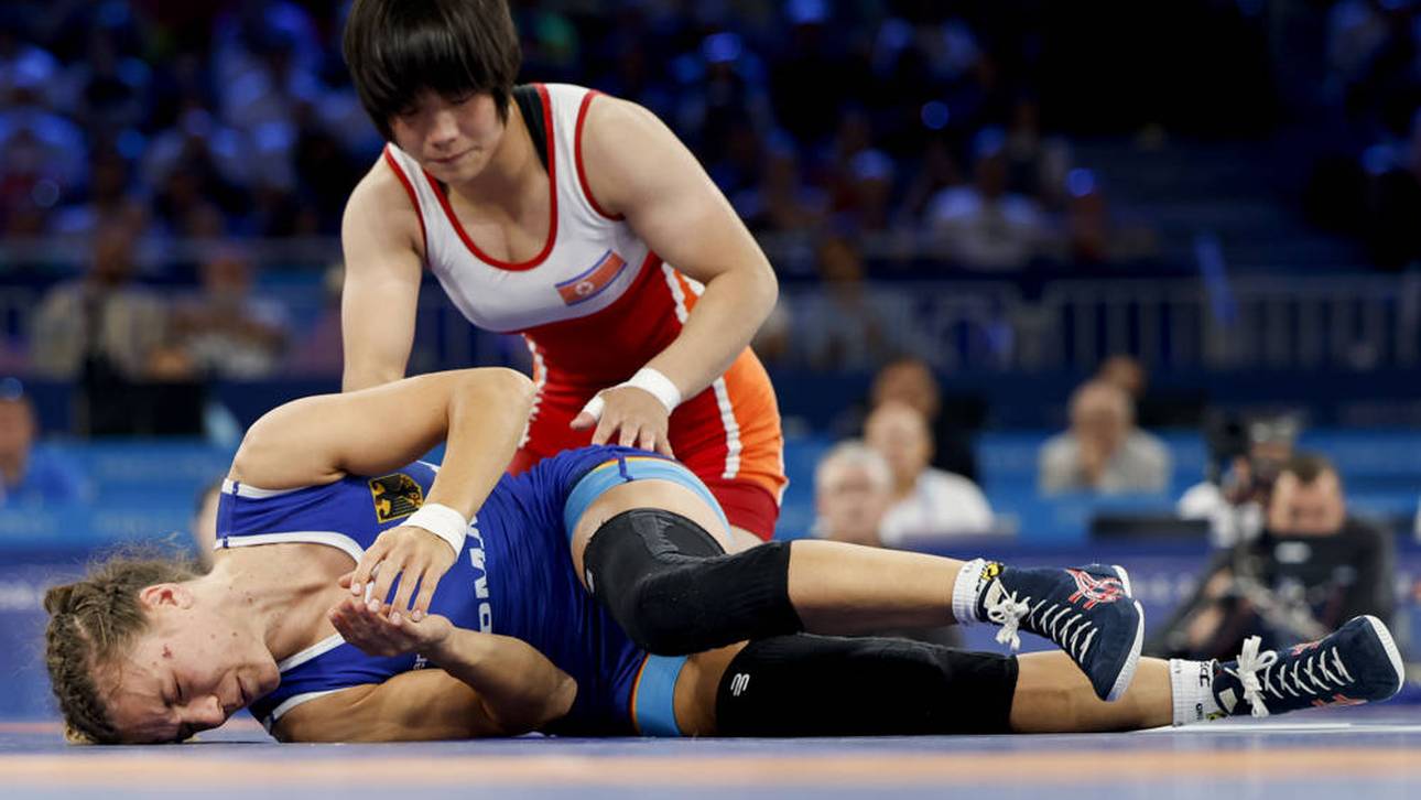 Schreie bei Olympia: Gegnerin entsetzt