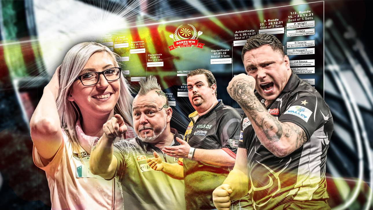 Darts-WM: PDF-Spielplan zum Ausdrucken