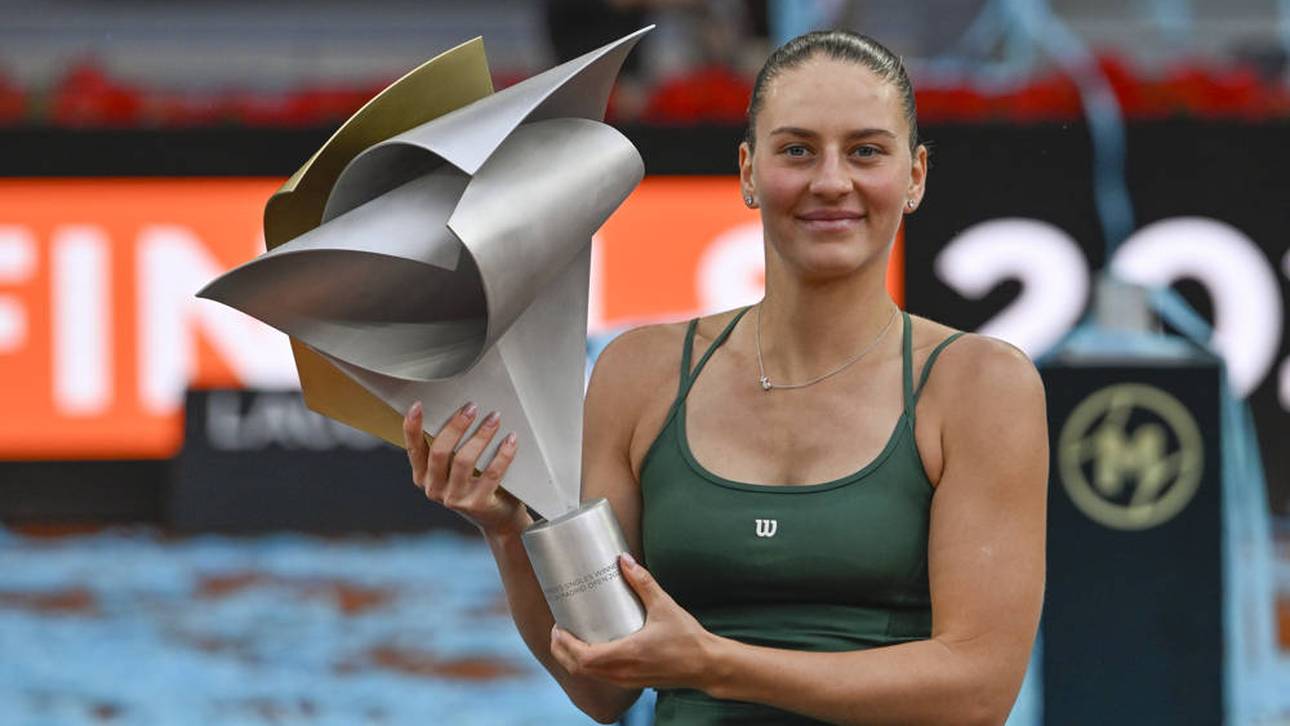Marta Kostyuk hat ihren ersten Masters-1000-Titel gewonnen